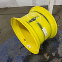 10.5"W x 17.5"D, John Deere Yellow 6-Hole Skid Steer