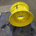 10.5"W x 17.5"D, John Deere Yellow 6-Hole Skid Steer