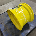 10.5"W x 17.5"D, John Deere Yellow 6-Hole Skid Steer