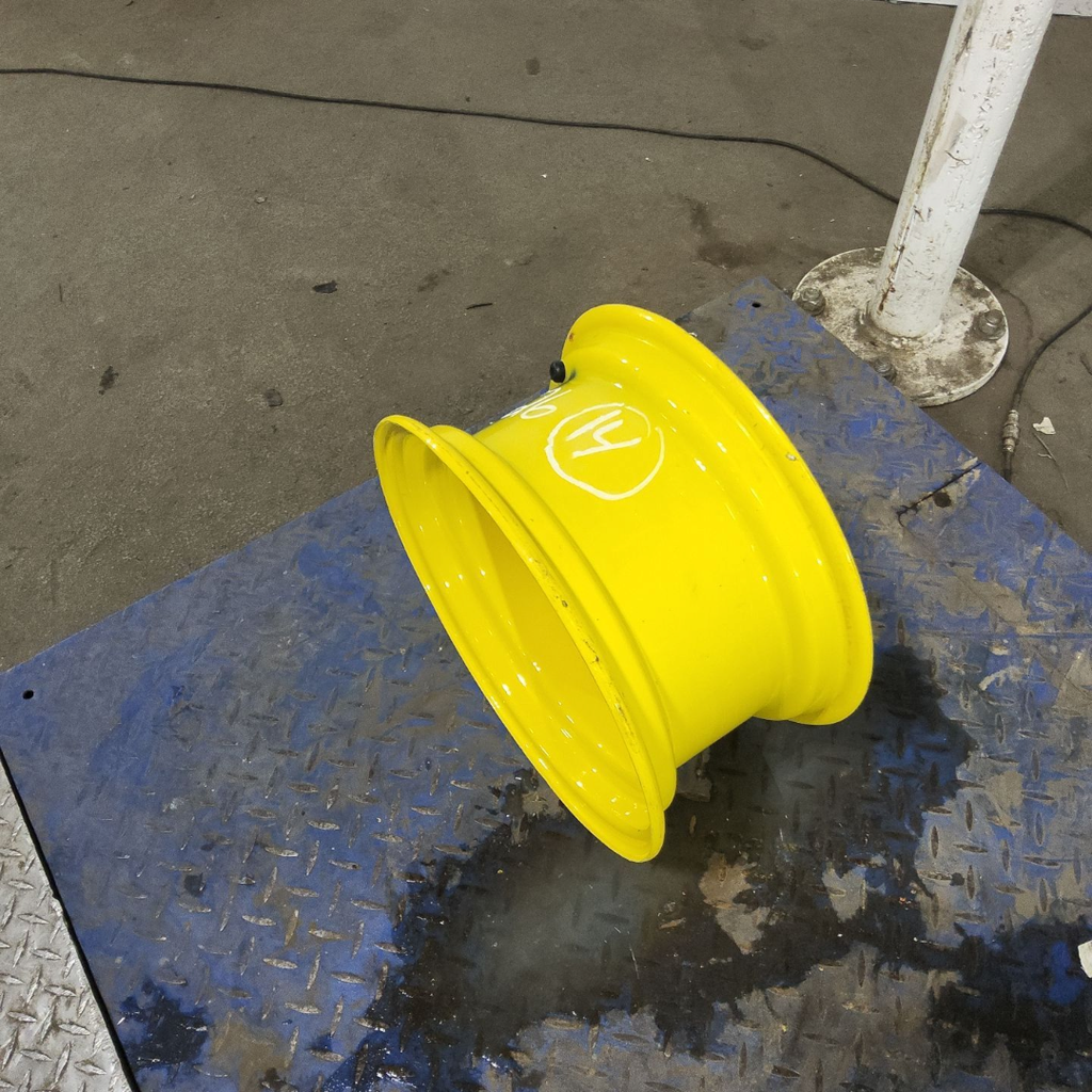 7"W x 14"D, John Deere Yellow 6-Hole Implement