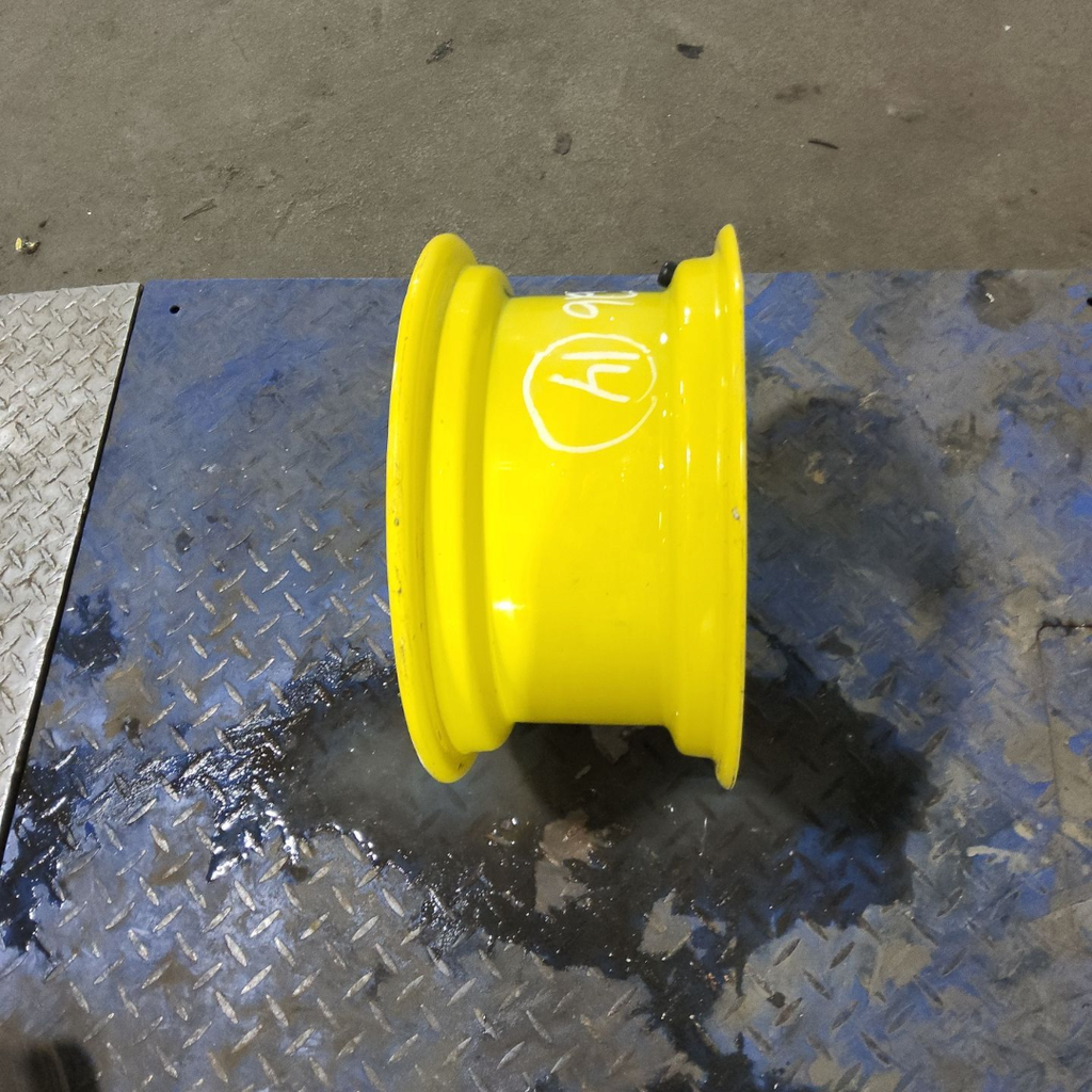 7"W x 14"D, John Deere Yellow 6-Hole Implement