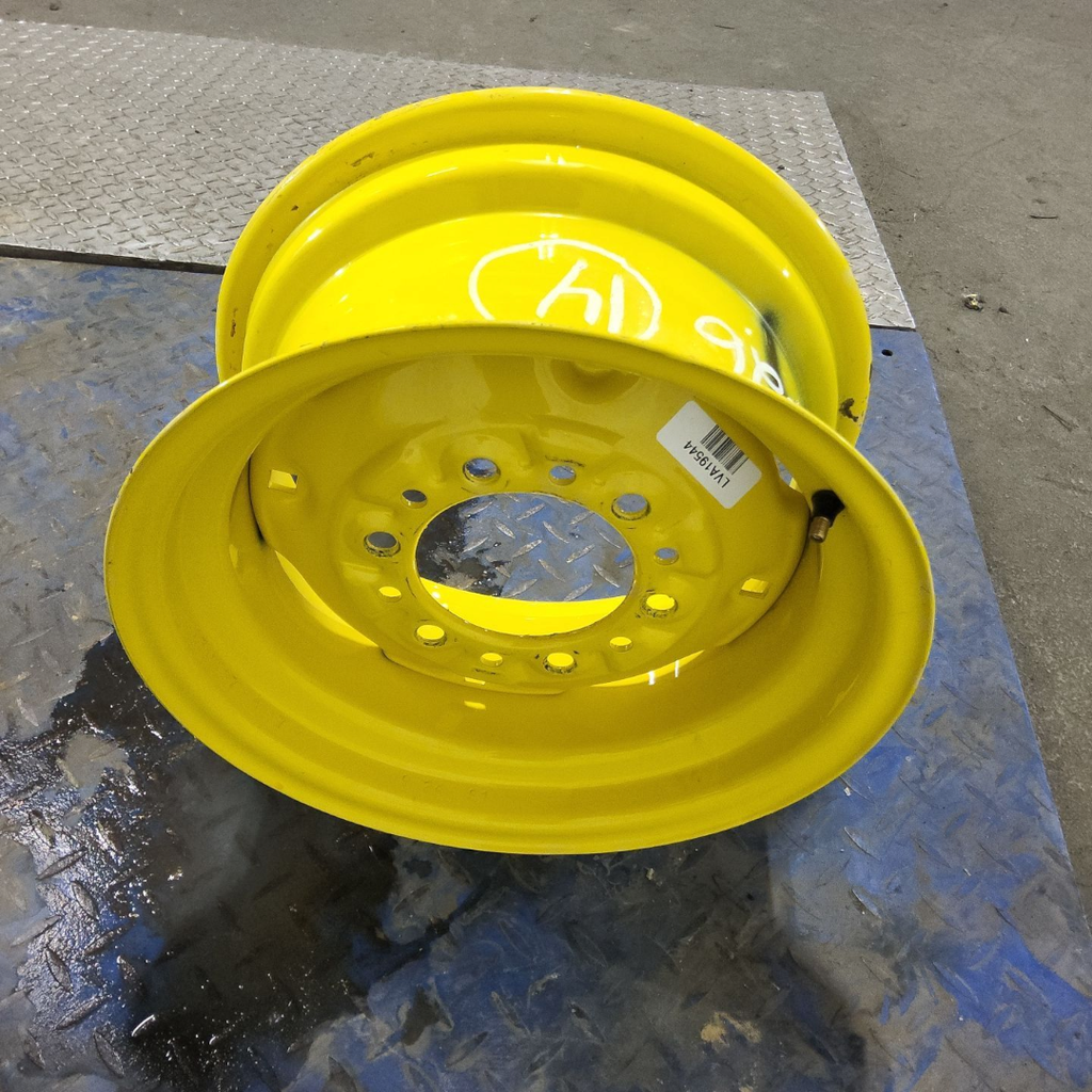 7"W x 14"D, John Deere Yellow 6-Hole Implement