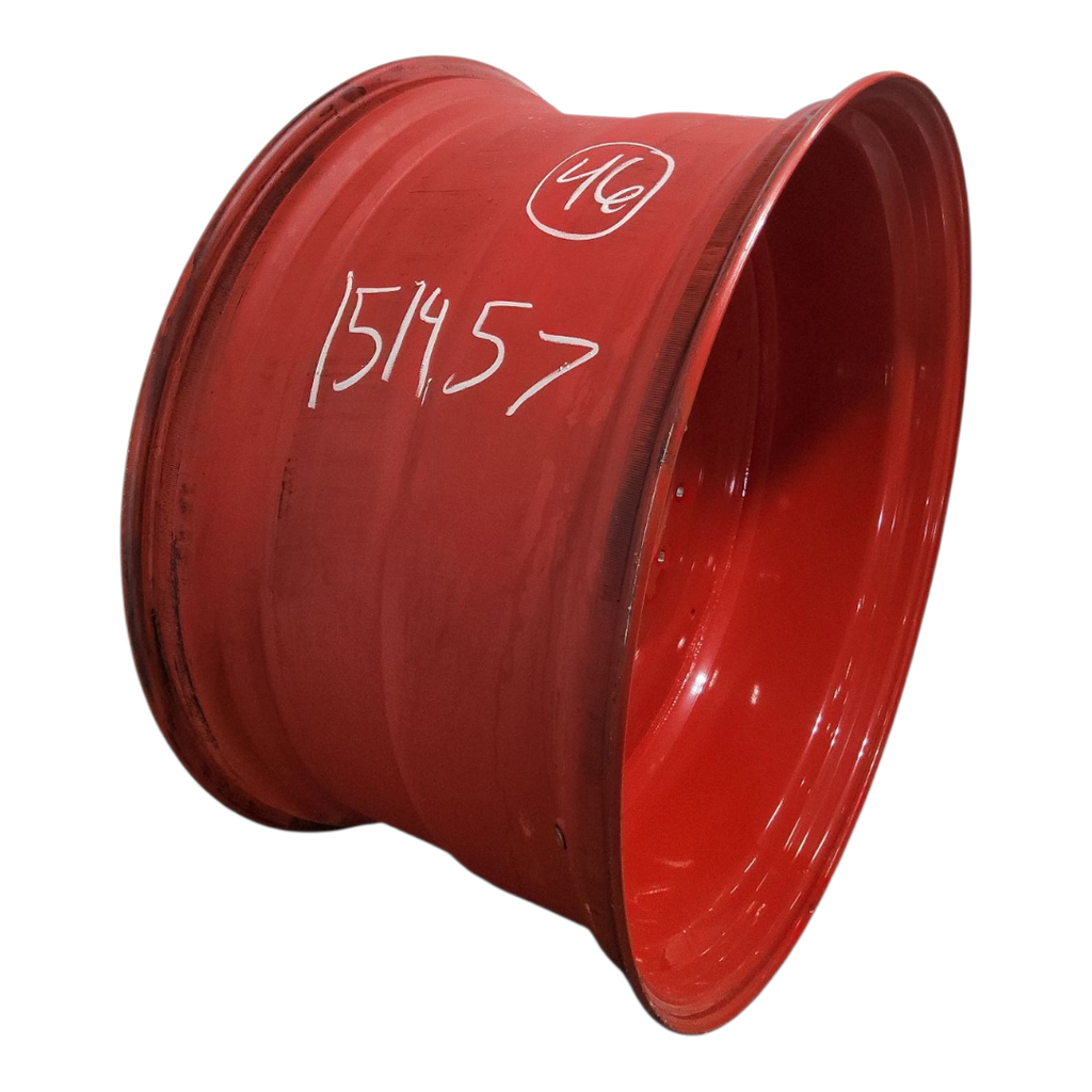 25"W x 46"D, Fendt/Agco Red 12-Hole Formed Plate