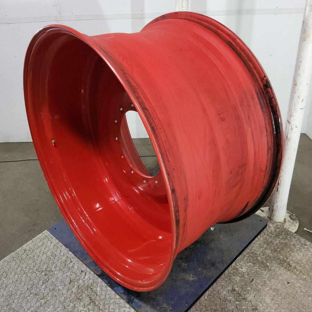 25"W x 46"D, Fendt/Agco Red 12-Hole Formed Plate