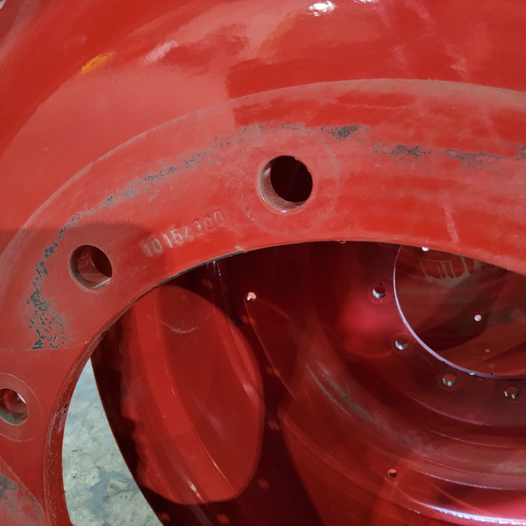 25"W x 46"D, Fendt/Agco Red 12-Hole Formed Plate