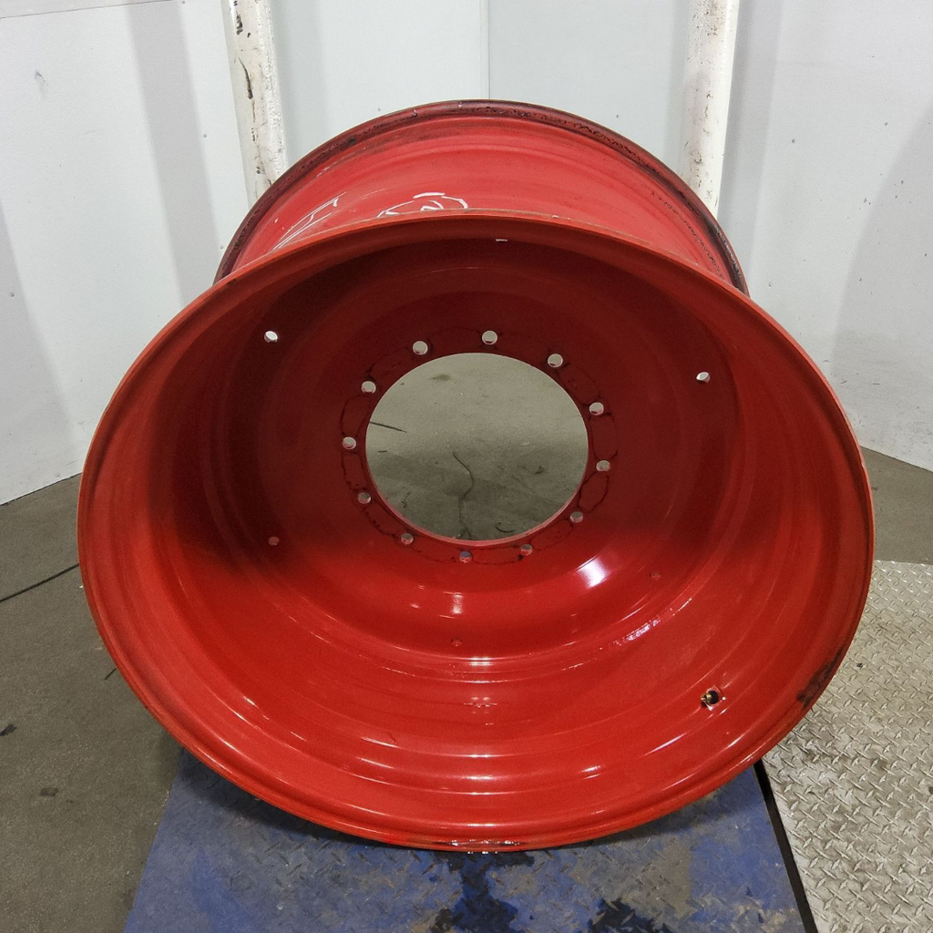 23"W x 38"D, Fendt/Agco Red 12-Hole Formed Plate