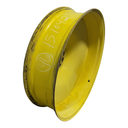 12"W x 46"D, John Deere Yellow 10-Hole Spun Disc