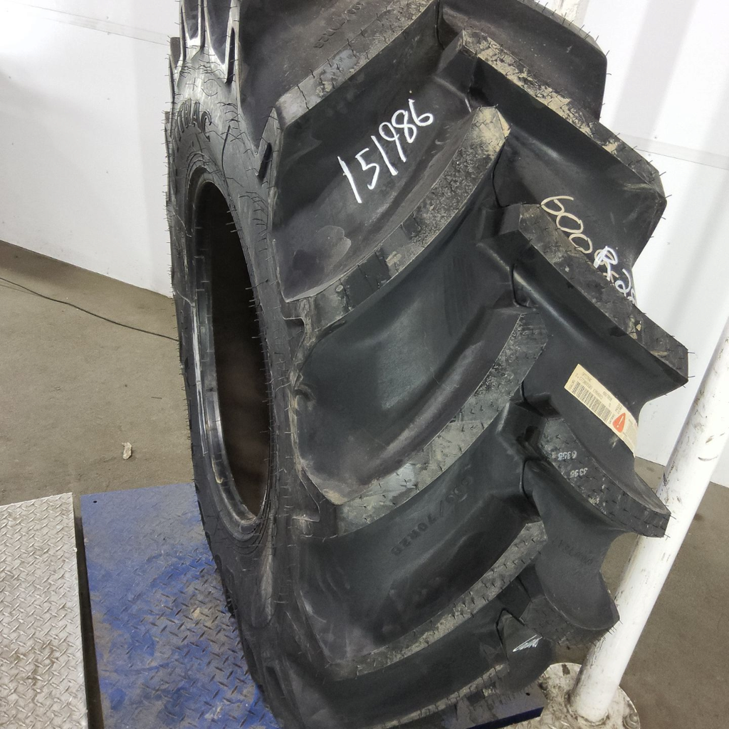 600/70R28 Goodyear Farm Optitrac R-1W 161D 99%