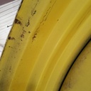 15"W x 50"D, John Deere Yellow 12-Hole Stub Disc 50X15 JDY Stub Disc