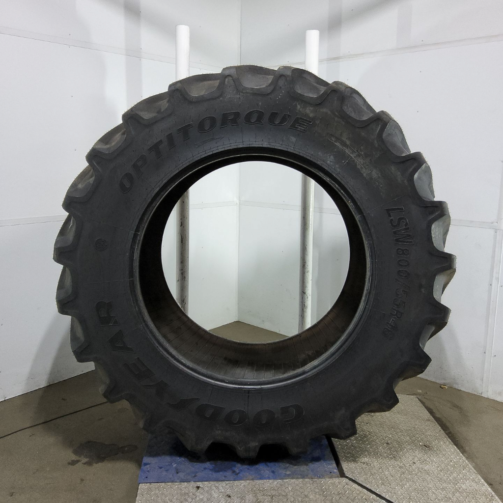LSW800/55R46 Goodyear Farm OptiTorque R-1 190D