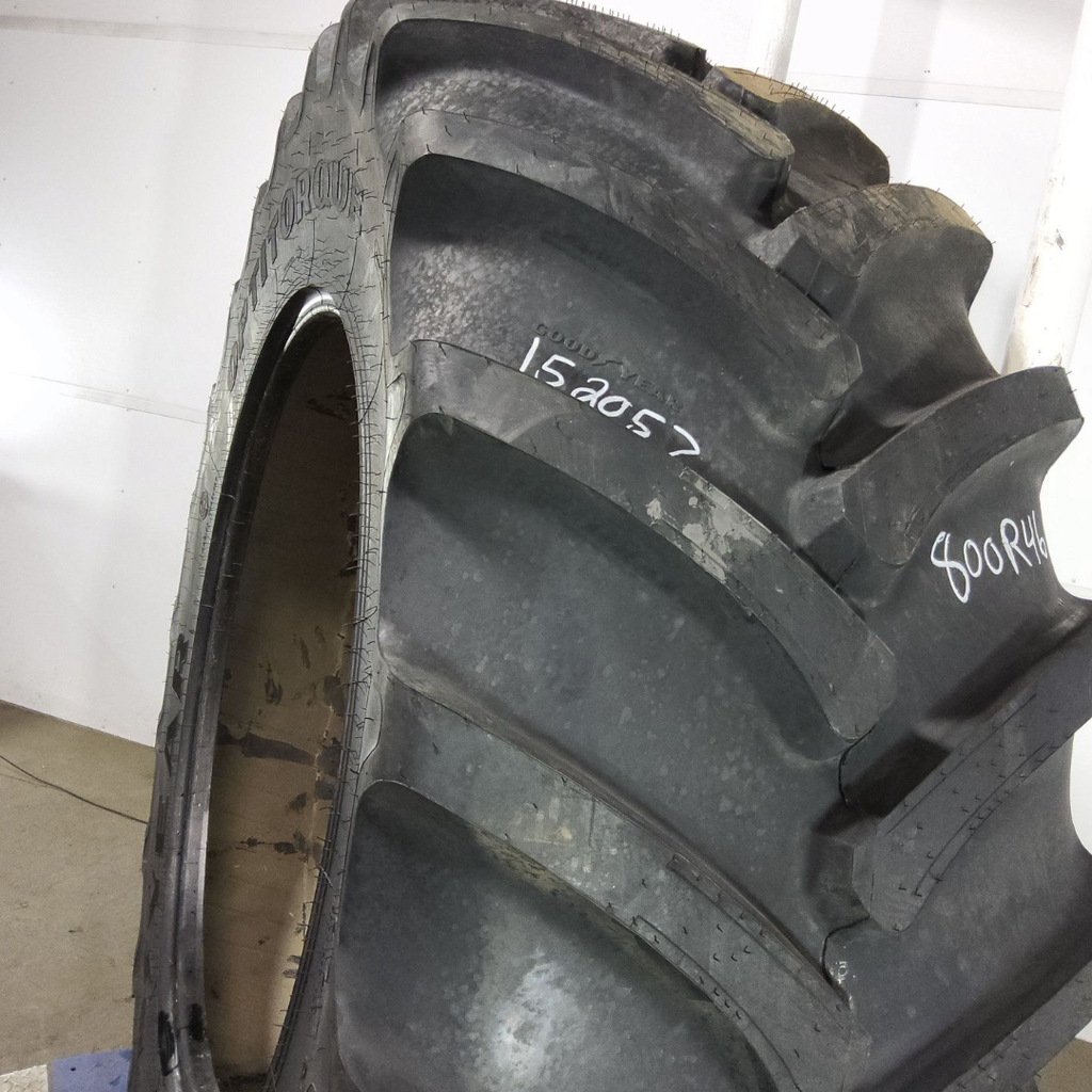 LSW800/55R46 Goodyear Farm OptiTorque R-1 190D