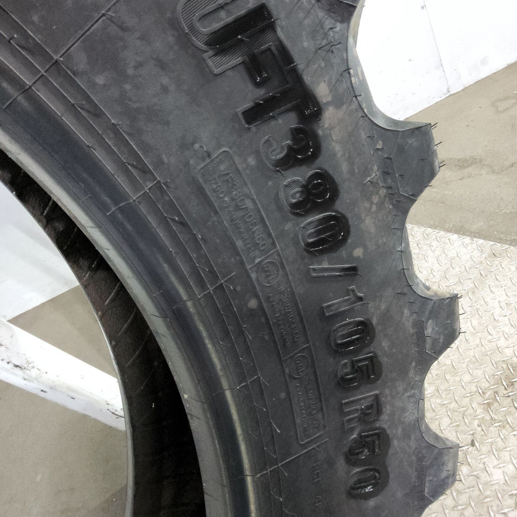 UFT380/105R50 Goodyear Farm Ultra Sprayer R-1 179D 99%