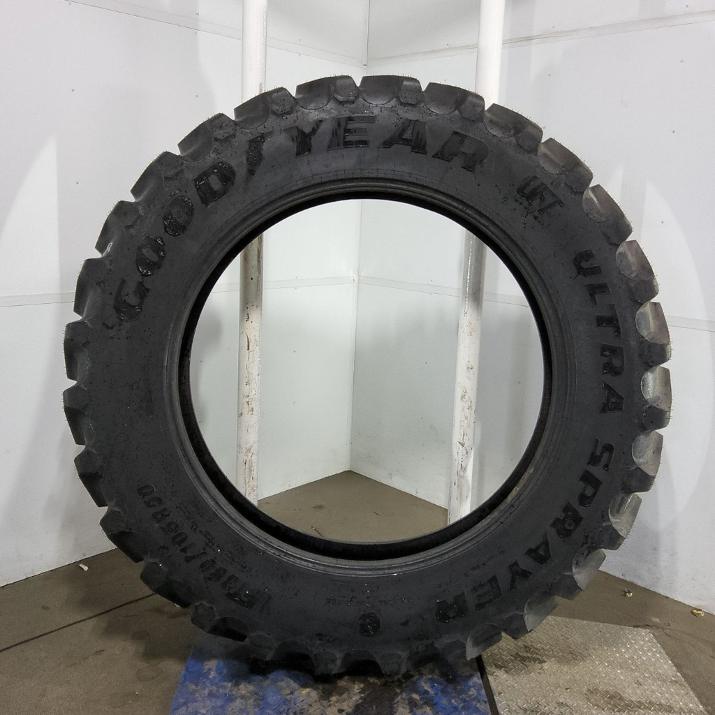 UFT380/105R50 Goodyear Farm Ultra Sprayer R-1 179D 99%