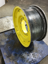 10-Hole Rim with Clamp/Loop Style Center for 28" Rim, John Deere Yellow