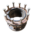 10-Hole 10"L Hub Extension, Black