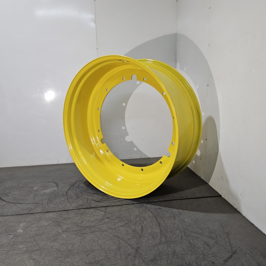 16"W x 42"D, John Deere Yellow 12-Hole Stub Disc
