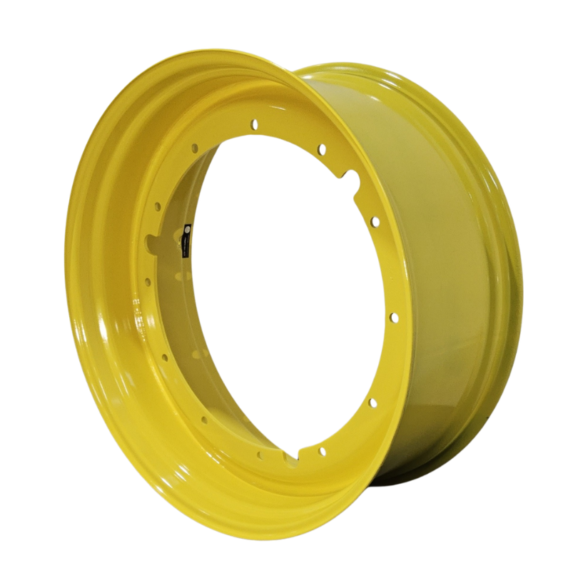 16"W x 42"D, John Deere Yellow 12-Hole Stub Disc