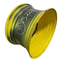 20"W x 34"D, John Deere Yellow 12-Hole Formed Plate