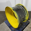 20"W x 34"D, John Deere Yellow 12-Hole Formed Plate