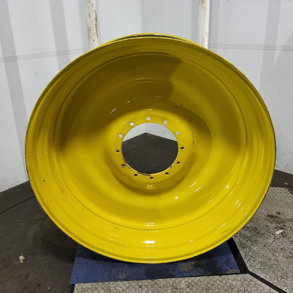 15"W x 50"D, John Deere Yellow 12-Hole Bubble Disc