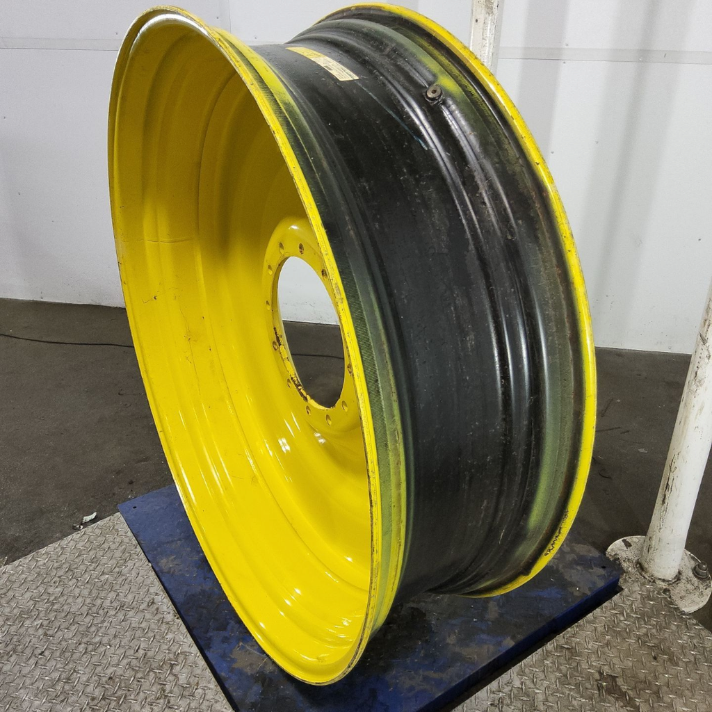 15"W x 50"D, John Deere Yellow 12-Hole Bubble Disc