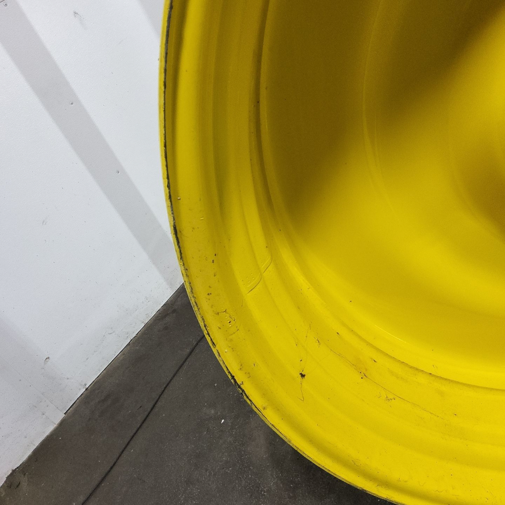 15"W x 50"D, John Deere Yellow 12-Hole Bubble Disc