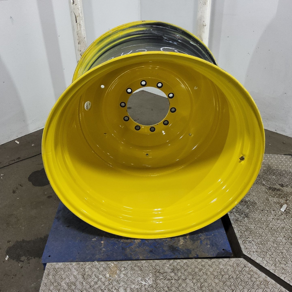 27"W x 38"D, John Deere Yellow 10-Hole Formed Plate
