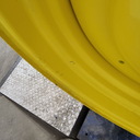 27"W x 38"D, John Deere Yellow 10-Hole Formed Plate