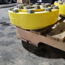 10-Hole Wedg-Lok OE Style, 4.72" (120.02mm) axle, John Deere Yellow