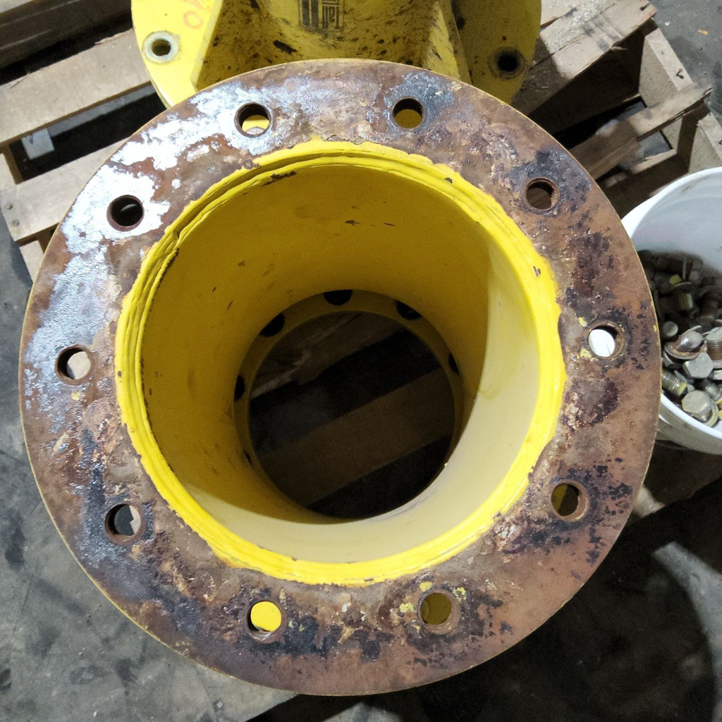 10-Hole 21.5"L Sprayer Extension(2-pc Spool Style), John Deere Yellow