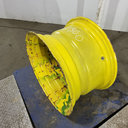 16"W x 26"D, John Deere Yellow 8-Hole Formed Plate