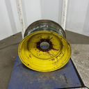 14"W x 26"D, John Deere Yellow 8-Hole Formed Plate