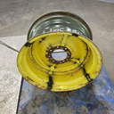 14"W x 26"D, John Deere Yellow 8-Hole Formed Plate