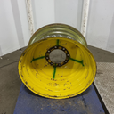15"W x 30"D, John Deere Yellow 8-Hole Formed Plate
