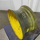 15"W x 30"D, John Deere Yellow 8-Hole Formed Plate
