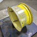 12"W x 24"D, John Deere Yellow 8-Hole Stamped Plate