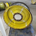 18"W x 38"D, John Deere Yellow 10-Hole Formed Plate