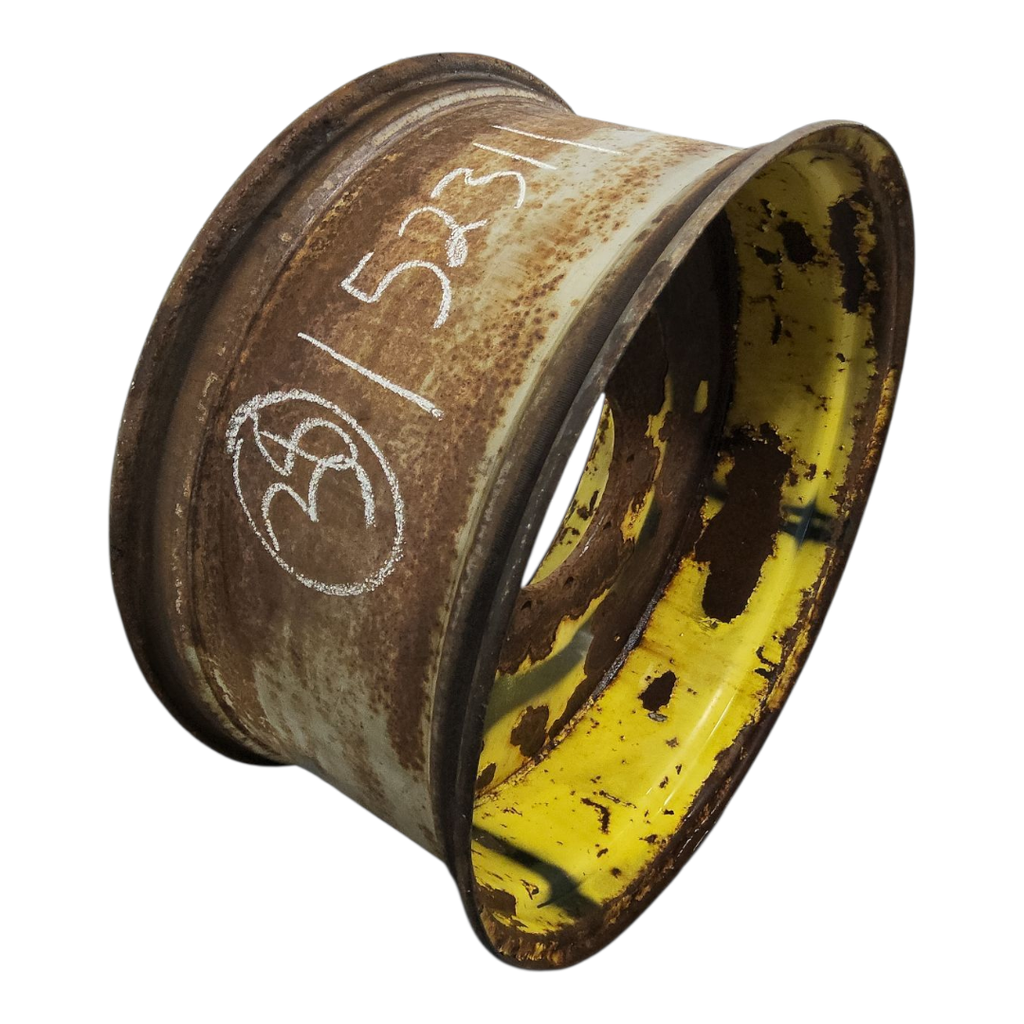 18"W x 38"D, John Deere Yellow 10-Hole Flat Plate Sprayer