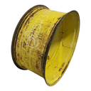 18"W x 38"D, John Deere Yellow 10-Hole Formed Plate