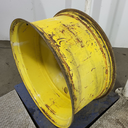 18"W x 38"D, John Deere Yellow 10-Hole Formed Plate