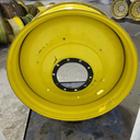 18"W x 42"D, John Deere Yellow 10-Hole Formed Plate
