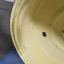 18"W x 42"D, John Deere Yellow 10-Hole Formed Plate