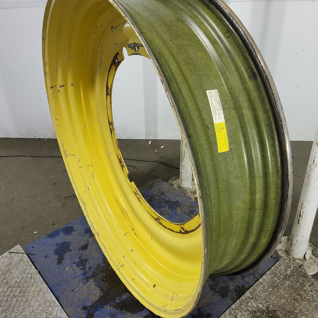 12"W x 50"D, John Deere Yellow 12-Hole Stub Disc