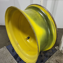 18"W x 42"D, John Deere Yellow 10-Hole Dolly Dual