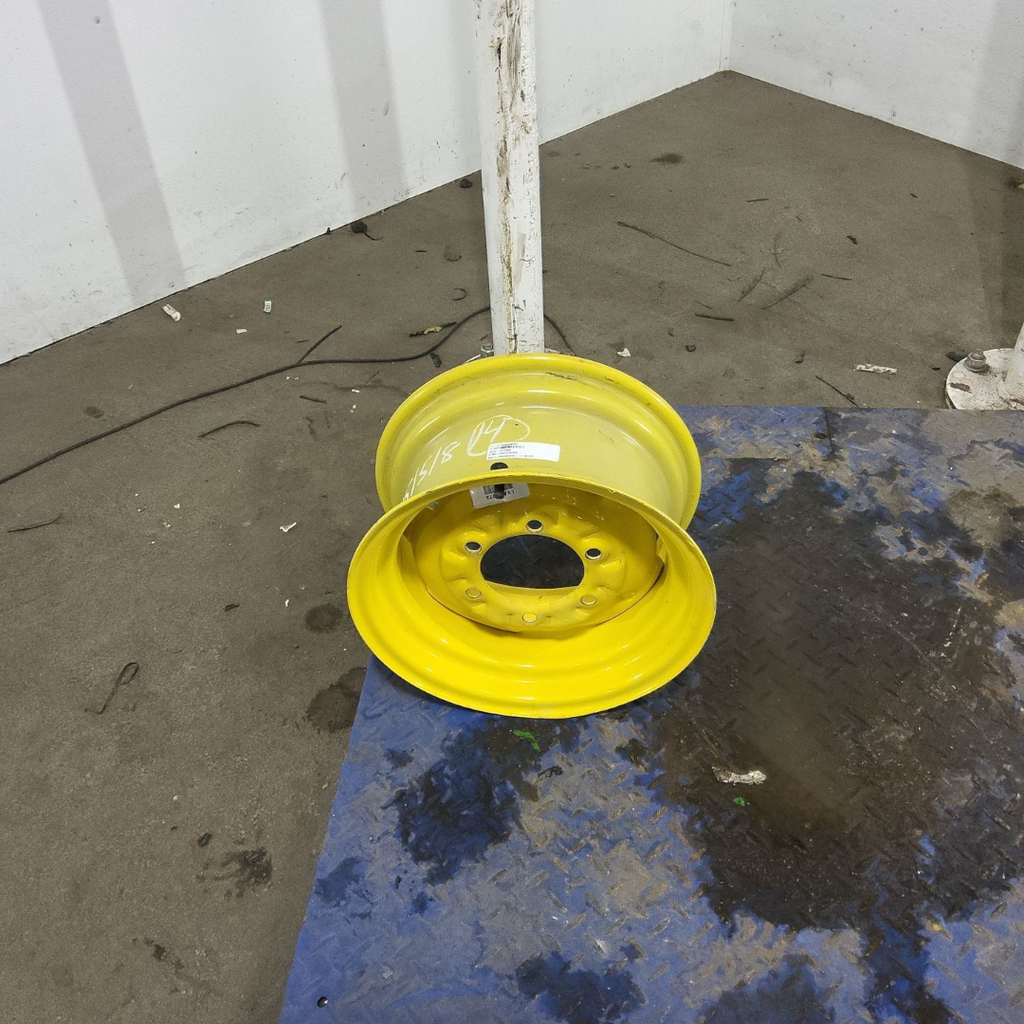 7"W x 14"D, John Deere Yellow 6-Hole Implement