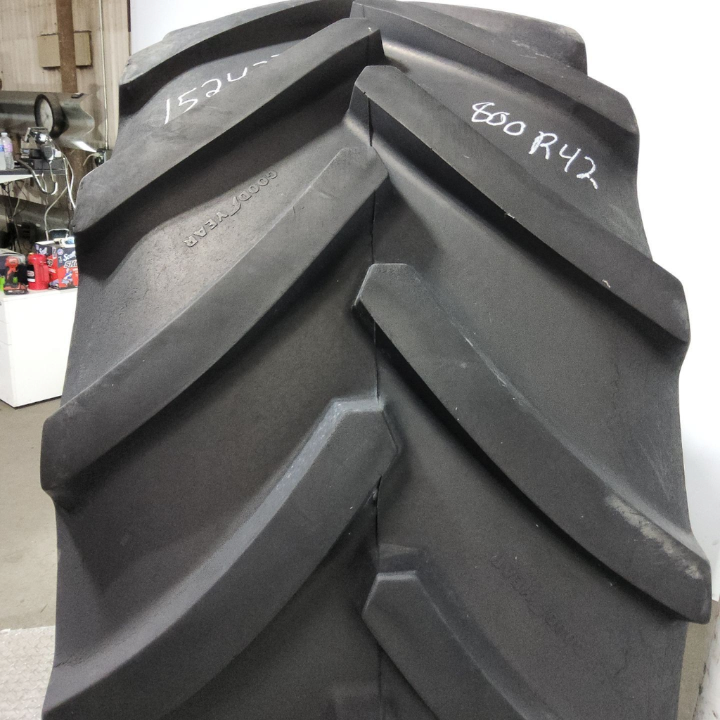 LSW800/50R42 Goodyear Farm Optitrac R-1W 180D 75%