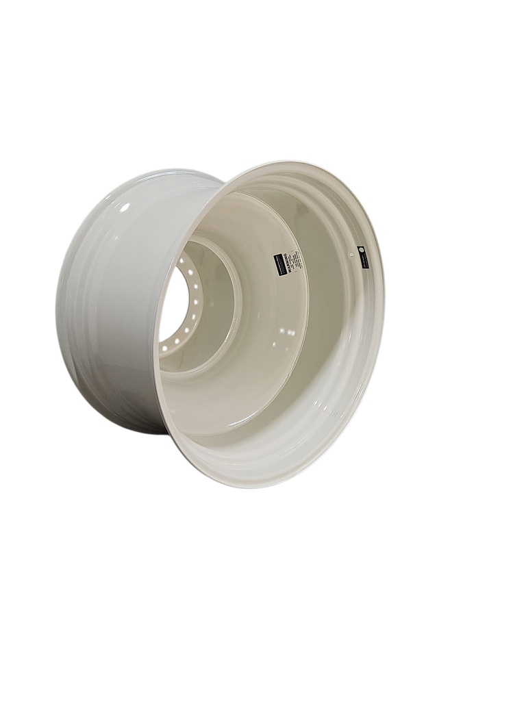 23"W x 42"D, New Holland White 20-Hole Straddle Dual 2.0 - Outside Dual