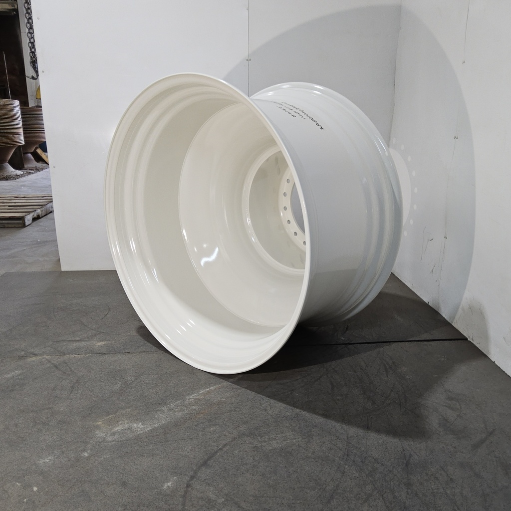 23"W x 42"D, New Holland White 20-Hole Straddle Dual 2.0 - Outside Dual