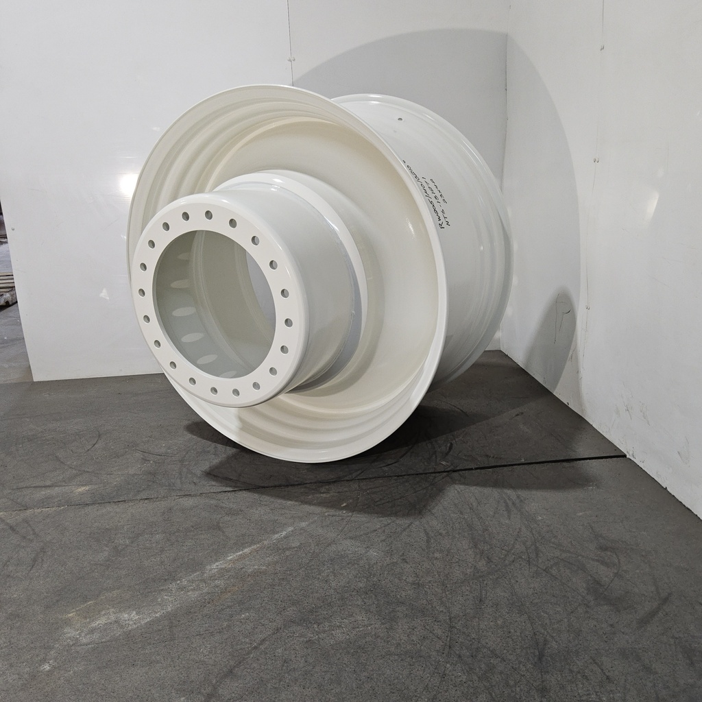 23"W x 42"D, New Holland White 20-Hole Straddle Dual 2.0 - Outside Dual