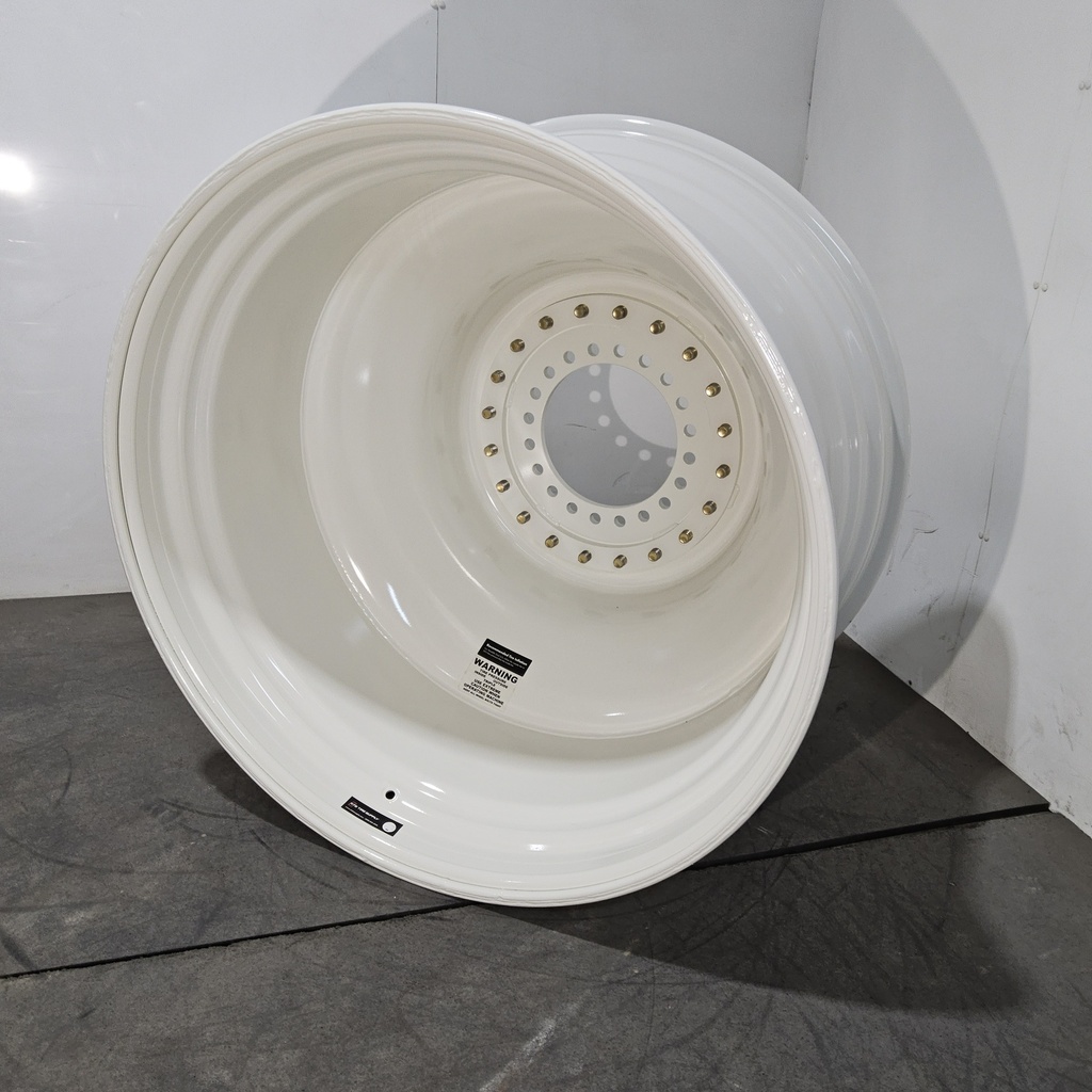 23"W x 42"D, New Holland White 20-Hole Straddle Dual 2.0 - Inside Main